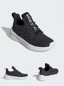 Adidas Lite Racer Kids' Sneakers Flexible Rubber Outsole Lightweight Training Travel Running Black HP6184 - Black - View 5