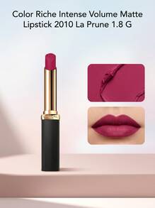 Color Riche Intense Volume Matte Lipstick 2010 La Prune 1.8 G – Lipstick, Long-Lasting, For Women, La Prune, Suitable For Daily Wear - Multicolor - View 1