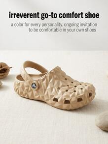 Crocs Classic Geometric Women's Clog Beige CR209563 - Beige - View 2
