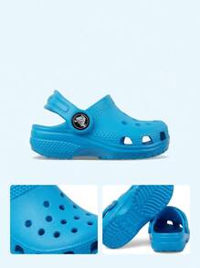 Crocs CLASSIC CLOG Kids' Clogs Versatile Lightweight Classic Daily Weekend Beach 206991-456 - Ocean - View 4