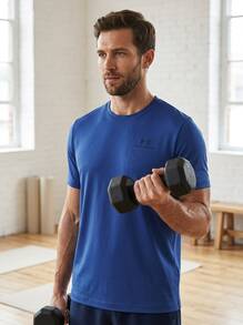 Under Armour TECH Men's Sports Tees & Tanks Classic Fit Quick-Dry Skin ...