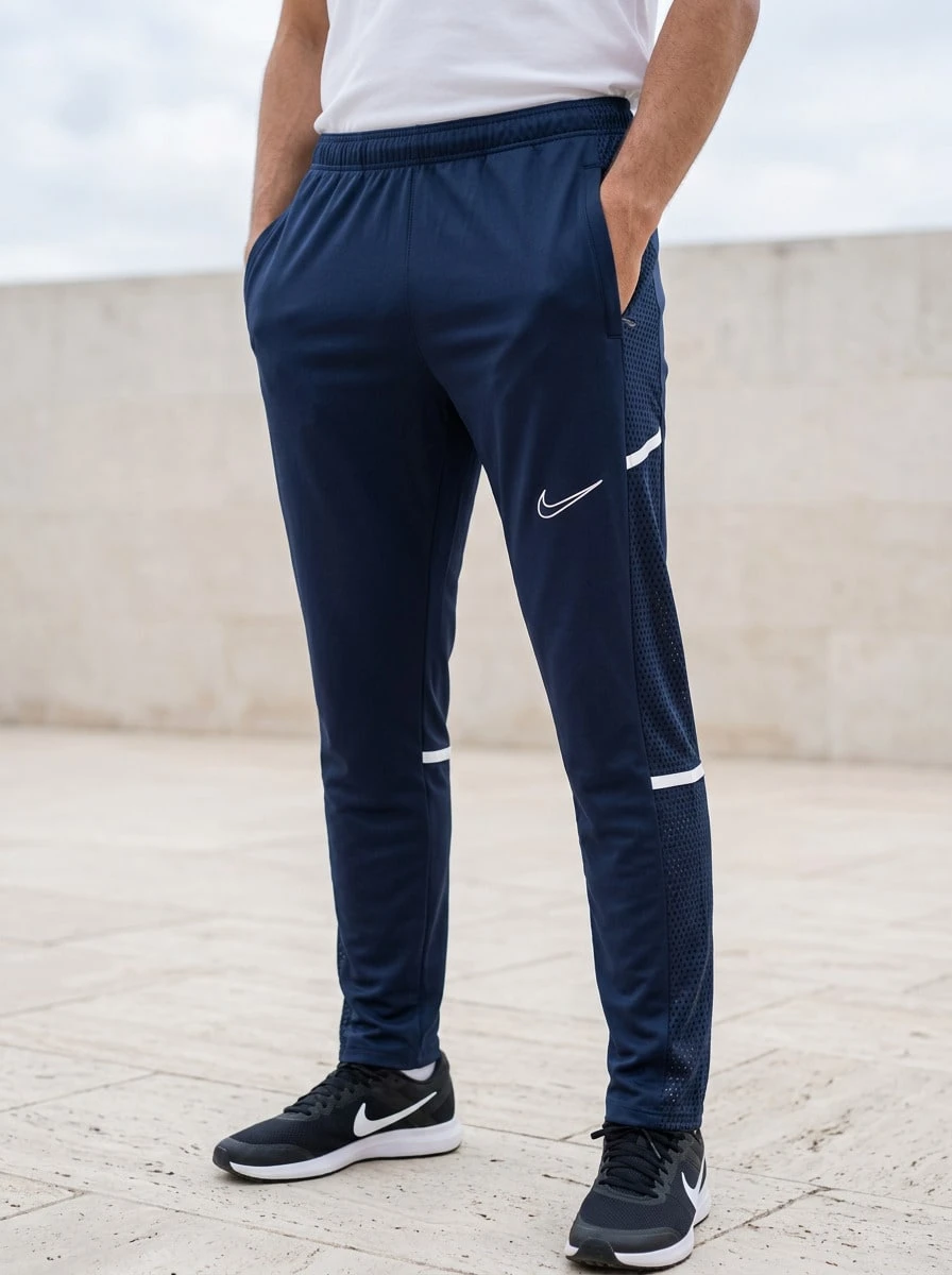 Nike بنطال تدريب دري-فيت أكاديمي كي بي زد للرجال - MIDNIGHT NAVY/WHITE/WHITE - مشاهدة 1
