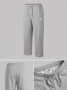 Nike Men's Sports Pants Soft Stretchy Quick-Dry Sports Office Weekend Grey FN3730-063 - Grey - View 3