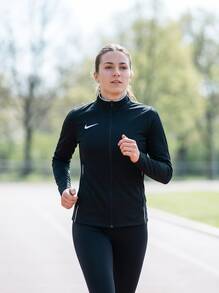 Nike جاكيت رياضي نسائي بارك 26 باللون الأسود - أبيض - مشاهدة 5