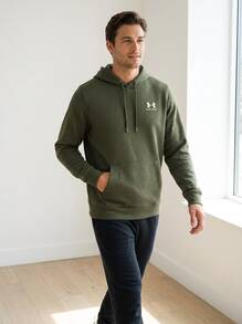 Under Armour TECH Men's Sports & Outdoor Hoodies Versatile Warm Lightweight Weekend Sports Commuting Green 1373880-391 - Green - View 5