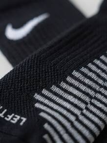 Nike جوارب سترايك دري-فيت كرو للرجال أسود/أبيض - الأسود - مشاهدة 4