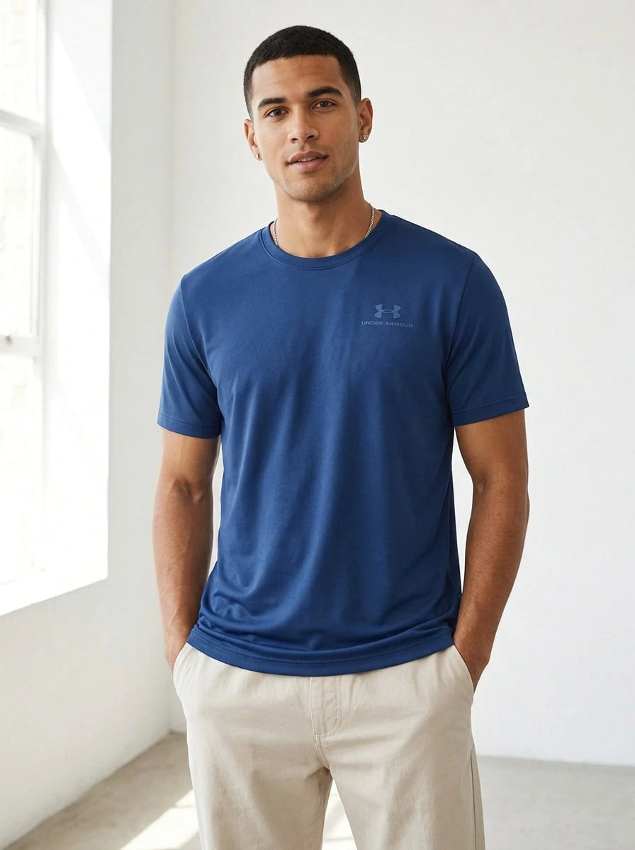 Under Armour TECH Men's Sports Tees & Tanks Classic Fit Quick-Dry Skin ...