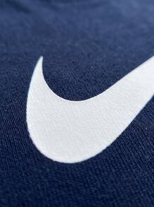Nike قميص رجالي Dri-Fit بشعار Swoosh - أزرق نيلي - أزرق بحري - مشاهدة 5