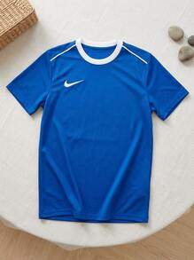 Nike أكاديمي برو 24 تي شيرت تدريب رجالي أزرق ملكي - أزرق بحري - مشاهدة 2