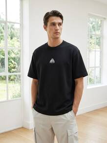 Nike Men's Sports Tees & Tanks Skin-Friendly Stretchy Soft Casual Outing Gym Black DQ1815-011 - Black/Lt Smoke Grey/Summit White - View 3