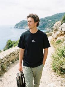 Nike Men's Sports Tees & Tanks Skin-Friendly Stretchy Soft Casual Outing Gym Black DQ1815-011 - Black/Lt Smoke Grey/Summit White - View 4