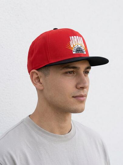 Nike Sports Cap Embroidered Durable Adjustable Beach Travel Golf Red IF3508-673