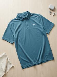 Under Armour UA T2G بولو بيكيه - Boundless Blue / White - مشاهدة 2