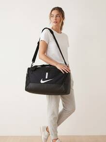 Nike Academy Team Unisex Sports Bag Black - Black/Black/White - View 6