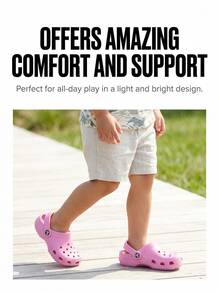 Crocs كلاسيكي أطفال كلوج تافي وردي 206991-6SW - تافي بينك - مشاهدة 6