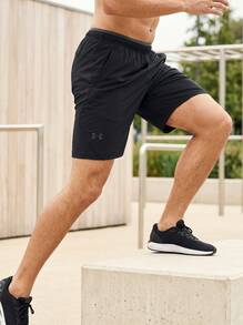 Under Armour Vanish Men's Shorts Black - Black / Pitch Gray - View 5