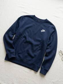 Nike كنزة رياضية رجالية من نادي أوبسيديان - أزرق بحري - مشاهدة 2