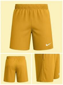 Nike Men's Quick-Dry Lightweight Comfortable Pool Beach Swimming Yellow NESSB866-861 - Orange - View 3