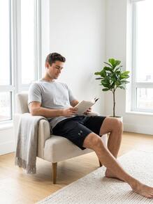 Under Armour Vanish Men's Shorts Black - Black / Pitch Gray - View 3