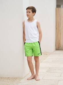 Nike Men's Quick-Dry Lightweight Comfortable Vacation Pool Beach Green NESSD794-370 - Green - View 5