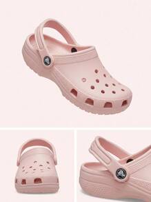 Crocs CLASSIC CLOG Kids' Clogs Versatile Lightweight Classic Walking Garden Beach 206991-6UR - Quartz - View 5