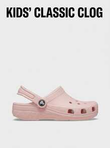 Crocs CLASSIC CLOG Kids' Clogs Versatile Lightweight Classic Walking Garden Beach 206991-6UR - Quartz - View 1