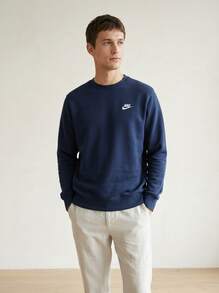 Nike كنزة رياضية رجالية من نادي أوبسيديان - أزرق بحري - مشاهدة 1