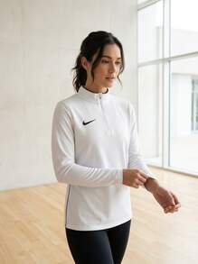 Nike Sports Sweatshirts Breathable Easy To Match Classic Fit Home Weekend Sports White IB7540-100 - White - View 6