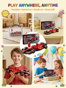 LEGO Speed Champions Ferrari SF-24 F1® Race Car BOYS FIRST 77242 - Multicolor - View 5