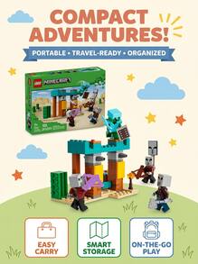 LEGO Minecraft® The Illager Desert Patrol Kids 7Years+ 21267 - Multicolor - View 4