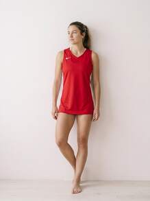 Nike Women's Ball Sports Apparel Comfortable Easy To Match Classic Casual Weekend Travel Red NT0211-657 - Multicolor - View 6