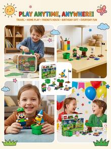 LEGO Super Mario® Adventures With The Interactive Luigi™ BOYS FIRST 71440 - Multicolor - View 5