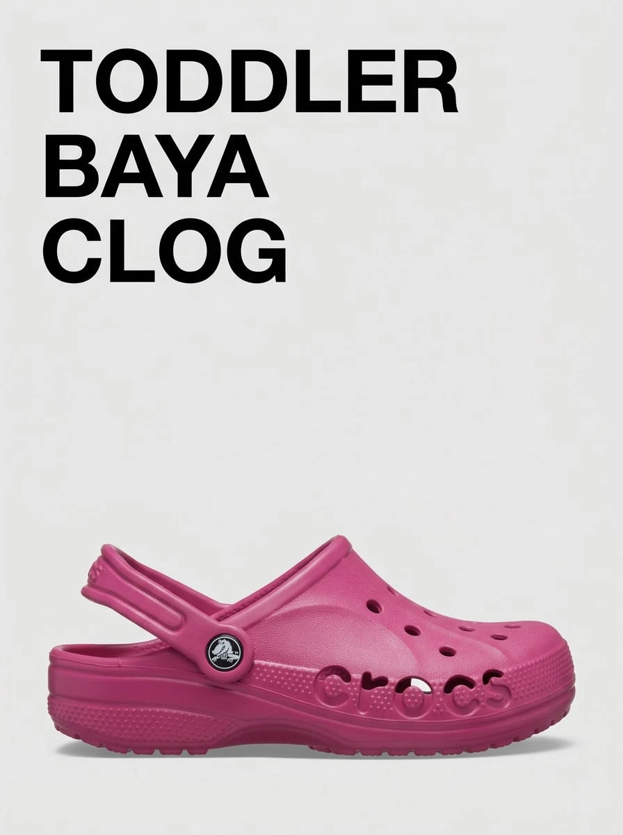 Crocs CLASSIC CLOG Kids' Clogs Anti-Slip Soft Cushioned Walking Vacation Travel 207012-6QQ - Pink - View 1