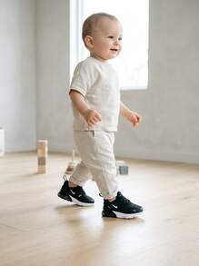 Nike Air Max 270 Baby Sneakers Snug Fit Padded Durable Office Weekend Walking DD1646-002 - Black - View 6