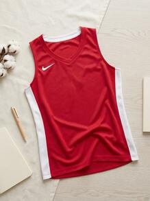 Nike Women's Ball Sports Apparel Comfortable Easy To Match Classic Casual Weekend Travel Red NT0211-657 - Multicolor - View 2