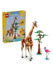 LEGO Creator 3-In-1 Wild Safari Animals Kids 9Years+ 31150 - Multicolor - View 6