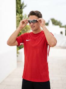 Nike Men's Sports Tees & Tanks Breathable Classic Fit Quick-Dry Gym Daily Weekend Red FZ9271-657 - Red - View 6