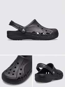 Crocs CLASSIC LINED CLOG Men's Sport Sandals Durable Cushioned Quick-Dry Beach Casual Daily 10126-001 - Black - View 3