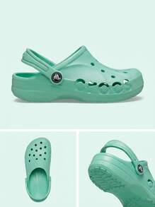 Crocs صنادل رياضية للنساء قابلة للتنفس ومقاومة للماء وقابلة للتعديل للعطلات الصيفية والشاطئ 10126-3UG - حجر اليشم - مشاهدة 5