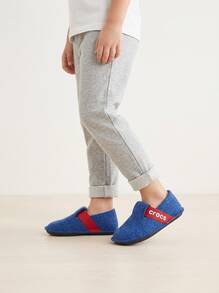 Crocs CLASSIC SLIPPER Kids' Versatile Anti-Slip Ergonomic Weekend Summer Outdoor Blue 205349-CEBL - Blue - View 6
