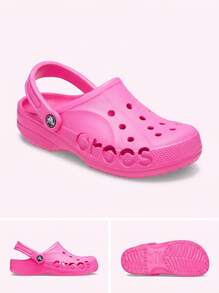 Crocs CLASSIC LINED CLOG Women's Sport Sandals Easy To Match Quick-Dry Versatile Casual Daily Vacation 10126-6QQ - Electric Pink - View 4