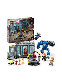 LEGO 76315 Iron Man's Laboratory: Hall Of Armor 8years+ - Multicolor - View 6