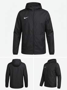 Nike Men's Sports Jackets Packable Warm Durable Daily Training Commuting Black FD7686-010 - Black - View 4