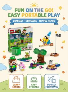 LEGO Super Mario® Adventures With The Interactive Luigi™ BOYS FIRST 71440 - Multicolor - View 4