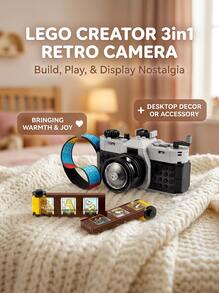 LEGO Creator 3-In-1 Retro Camera Kids 8Years+ 31147 - Multicolor - View 3