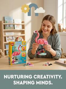 LEGO Creator® Wild Animals: Pink Flamingo GIRLS FIRST 31170 - Multicolor - View 2
