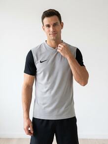 Nike Men's Sports Tees & Tanks Breathable Classic Fit Quick-Dry Daily Weekend Training Grey DH8035-052 - Grey - View 1