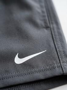 Nike Men's Athletic Swimwear Stretchy Quick-Dry Breathable Pool Vacation Summer NESSF560-051 - Grey - View 4
