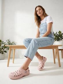 Crocs Women's Sport Sandals Easy To Match Quick-Dry Versatile Daily Vacation Weekend 10001-3UH - Pink Clay - View 3