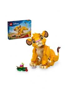 LEGO Disney Classic® Simba, The King's Lion Cub GIRLS FIRST 43243 - Multicolor - View 6